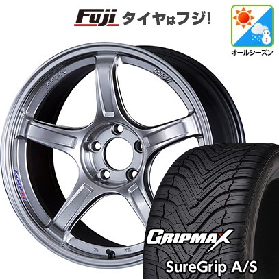 【新品国産車用5穴114.3】 オールシーズンタイヤ ホイール4本セット 225/45R19 グリップマックス シュアグリップ オールシーズン(限定) SSR GT GTX03 8.5J 19インチ(送料無料)