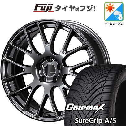 【新品国産車用5穴114.3】 オールシーズンタイヤ ホイール4本セット 235/55R19 グリップマックス シュアグリップ オールシーズン(限定2024年製) SSR GT GTV04 8.5J 19インチ(送料無料)
