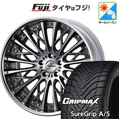 【新品国産車用5穴114.3】 オールシーズンタイヤ ホイール4本セット 225/40R19 グリップマックス シュアグリップ オールシーズン(限定) WEDS ウェッズ クレンツェ シュリット 8J 19インチ(送料無料)
