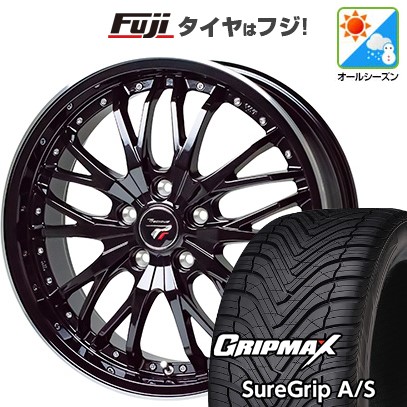 【新品国産車用5穴114.3】 オールシーズンタイヤ ホイール4本セット 235/50R18 グリップマックス シュアグリップ オールシーズン(限定) ホットスタッフ プレシャス HM-3 8J 18インチ(送料無料)|フジコーポレーション