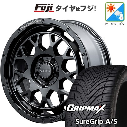 【新品国産車用5穴114.3】 オールシーズンタイヤ ホイール4本セット 215/50R18 グリップマックス シュアグリップ オールシーズン(限定) RAYS レイズ デイトナ M9+ 7.5J 18インチ(送料無料)