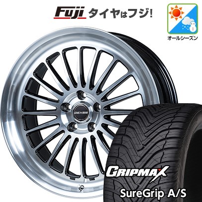 【新品国産車用5穴114.3】 オールシーズンタイヤ ホイール4本セット 245/40R20 グリップマックス シュアグリップ オールシーズン(限定) モンツァ ジェクシス GF020 8.5J 20インチ(送料無料)