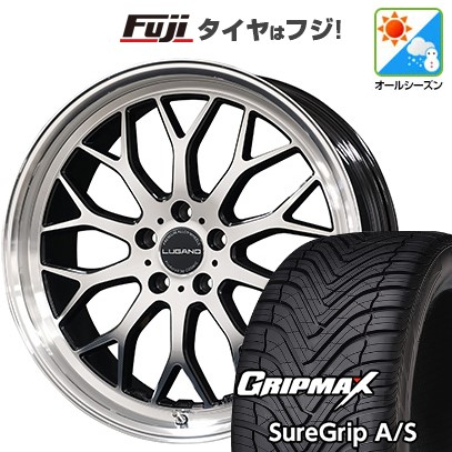 【新品国産車用5穴114.3】 オールシーズンタイヤ ホイール4本セット 245/40R20 グリップマックス シュアグリップ オールシーズン(限定) コスミック ヴェネルディ ルガーノ 8J 20インチ(送料無料)