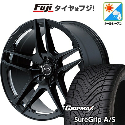 【新品国産車用5穴114.3】 オールシーズンタイヤ ホイール4本セット 245/40R20 グリップマックス シュアグリップ オールシーズン(限定) MID WHEELS MID EXCLUSIVE MTW TW025 8.5J 20インチ(送料無料)