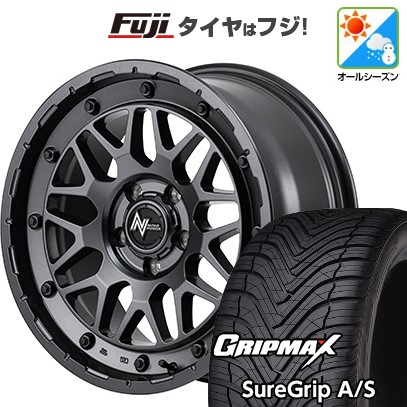 【新品国産車用5穴114.3】 オールシーズンタイヤ ホイール4本セット 215/50R18 グリップマックス シュアグリップ オールシーズン(限定) MID WHEELS NITRO POWER M29 スティンガー 7J 18インチ(送料無料)|フジコーポレーション