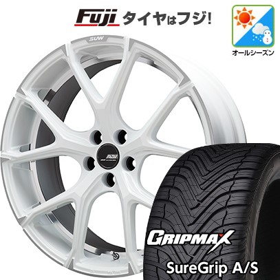 【新品国産車用5穴114.3】 オールシーズンタイヤ ホイール4本セット 245/40R20 グリップマックス シュアグリップ オールシーズン(限定) クライメイト SUW アリアLM-r 8.5J 20インチ(送料無料)