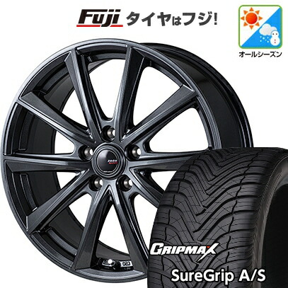 【新品国産車用5穴114.3】 オールシーズンタイヤ ホイール4本セット 215/50R18 グリップマックス シュアグリップ オールシーズン(限定) モンツァ ZACK Sport-FT 7.5J 18インチ(送料無料) 90,420円
