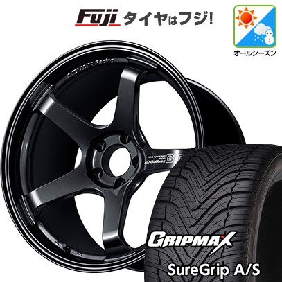 【新品国産車用5穴114.3】 オールシーズンタイヤ ホイール4本セット 225/45R19 グリップマックス シュアグリップ オールシーズン(限定) ヨコハマ アドバンレーシング GT ビヨンド 8J 19インチ(送料無料)