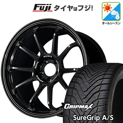 【新品国産車用5穴114.3】 オールシーズンタイヤ ホイール4本セット 245/40R20 グリップマックス シュアグリップ オールシーズン(限定) ヨコハマ アドバンレーシング RZ-DF2 9J 20インチ(送料無料)