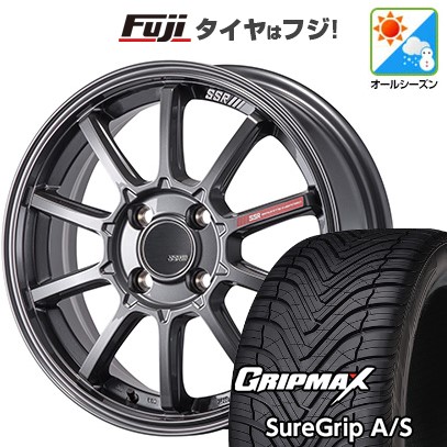 【新品国産車用5穴114.3】 オールシーズンタイヤ ホイール4本セット 225/40R19 グリップマックス シュアグリップ オールシーズン(限定) SSR GT GTV05 8J 19インチ(送料無料)
