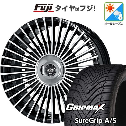 【新品国産車用5穴114.3】 オールシーズンタイヤ ホイール4本セット 245/40R20 グリップマックス シュアグリップ オールシーズン(限定) WORK ワーク イミッツ シュトラール 8.5J 20インチ(送料無料)｜フジコーポレーション
