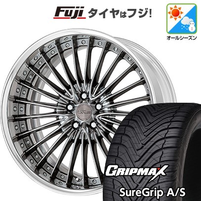 【新品国産車用5穴114.3】 オールシーズンタイヤ ホイール4本セット 245/40R20 グリップマックス シュアグリップ オールシーズン(限定) WORK ワーク シュヴァート グラソン 8J 20インチ(送料無料)｜フジコーポレーション