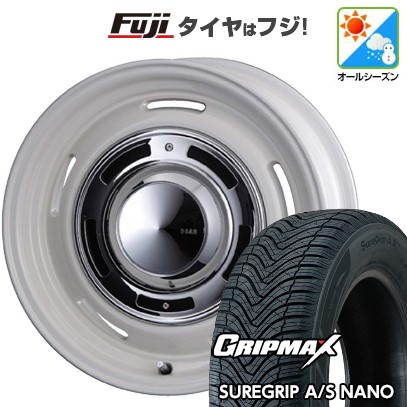 【新品】クロスビー/イグニス オールシーズンタイヤ ホイール4本セット 175/60R16 グリップマックス シュアグリップ オールシーズン ナノ(限定) クリムソン ディーン クロスカントリー 6J 16インチ(送料無料)