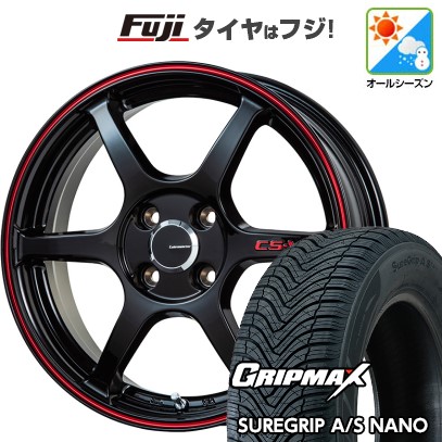 【新品】クロスビー/イグニス オールシーズンタイヤ ホイール4本セット 175/60R16 グリップマックス シュアグリップ オールシーズン ナノ(限定) レアマイスター CS-V6 6J 16インチ(送料無料) 47,280円