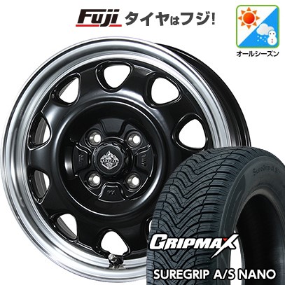 【新品】ライズ/ロッキー（ガソリン） オールシーズンタイヤ ホイール4本セット 195/65R16 グリップマックス シュアグリップ オールシーズン ナノ(限定) トピー ランドフット SWZ 数量限定 6J 16インチ(送料無料)｜フジコーポレーション