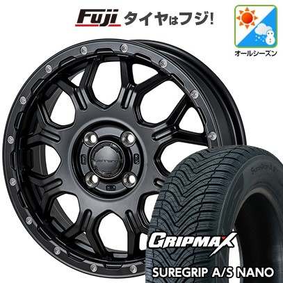 【新品】クロスビー/イグニス オールシーズンタイヤ ホイール4本セット 175/60R16 グリップマックス シュアグリップ オールシーズン ナノ(限定) モンツァ HI-BLOCK ジェラード 6J 16インチ(送料無料)