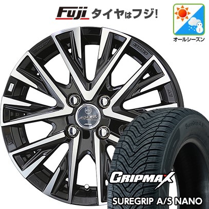 【新品】クロスビー/イグニス オールシーズンタイヤ ホイール4本セット 175/60R16 グリップマックス シュアグリップ オールシーズン ナノ(限定) 共豊 スマック レジーナ 6J 16インチ(送料無料) 49,200円