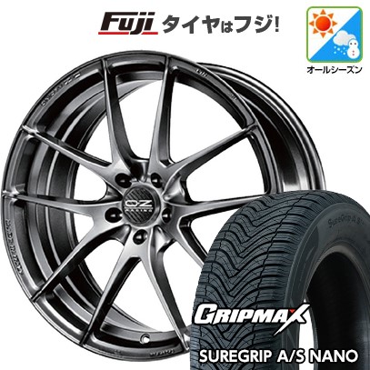 【新品国産車用5穴100】 オールシーズンタイヤ ホイール4本セット 225/60R17 グリップマックス シュアグリップ オールシーズン ナノ(限定) OZ レッジェーラHLT 7.5J 17インチ(送料無料) 157,650円