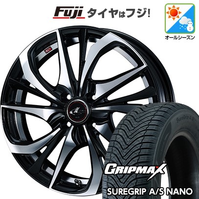 【新品】クロスビー/イグニス オールシーズンタイヤ ホイール4本セット 175/60R16 グリップマックス シュアグリップ オールシーズン ナノ(限定) WEDS ウェッズ レオニス TE 6J 16インチ(送料無料)|フジコーポレーション