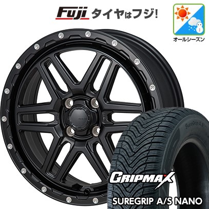【新品】クロスビー/イグニス オールシーズンタイヤ ホイール4本セット 175/60R16 グリップマックス シュアグリップ オールシーズン ナノ(限定) モンツァ HI-BLOCK エルデ 6J 16インチ(送料無料)｜フジコーポレーション