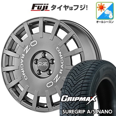 【新品】クロスビー/イグニス オールシーズンタイヤ ホイール4本セット 175/60R16 グリップマックス シュアグリップ オールシーズン ナノ(限定) OZ ラリーレーシング 5.5J 16インチ(送料無料)