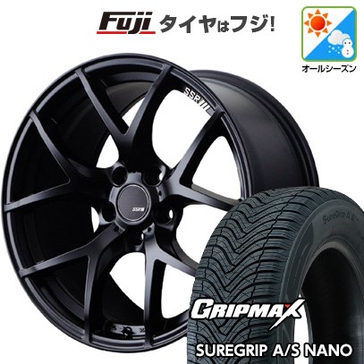 【新品国産車用5穴114.3】 オールシーズンタイヤ ホイール4本セット 225/60R17 グリップマックス シュアグリップ オールシーズン ナノ(限定) SSR GT GTV03 7J 17インチ(送料無料)