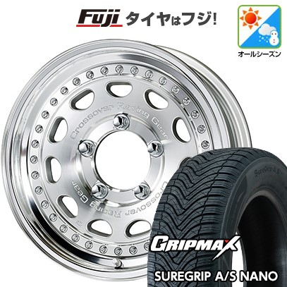 【新品】ジムニー オールシーズンタイヤ ホイール4本セット 175/80R16 グリップマックス シュアグリップ オールシーズン ナノ(限定) WORK ワーク クラッグ ガルバトレ 5.5J 16インチ(送料無料)