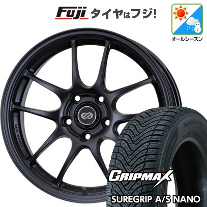 【新品】ライズ/ロッキー(ガソリン) オールシーズンタイヤ ホイール4本セット 195/60R17 グリップマックス シュアグリップ オールシーズン ナノ(限定) ENKEI エンケイ PF01 17インチ(送料無料)|フジコーポレーション