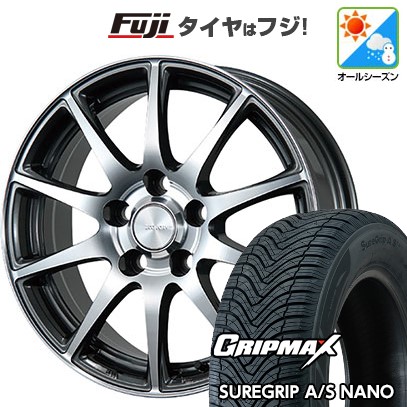 【新品国産車用5穴114.3】 オールシーズンタイヤ ホイール4本セット 225/60R17 グリップマックス シュアグリップ オールシーズン ナノ(限定) ブリヂストン エコフォルム CRS23 7J 17インチ(送料無料)｜フジコーポレーション 68,475円