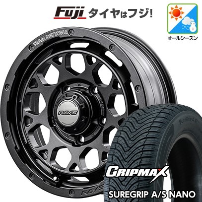 【新品】ジムニー オールシーズンタイヤ ホイール4本セット 175/80R16 グリップマックス シュアグリップ オールシーズン ナノ(限定) RAYS レイズ デイトナ M9+ SPEC-M 5.5J 16インチ(送料無料)