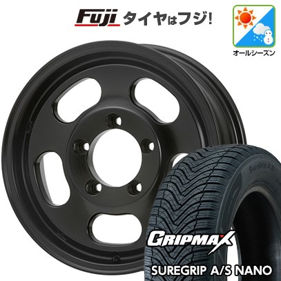 【新品】ジムニー オールシーズンタイヤ ホイール4本セット 175/80R16 グリップマックス シュアグリップ オールシーズン ナノ(限定) MLJ エクストリームJ D スロット 5.5J 16インチ(送料無料)
