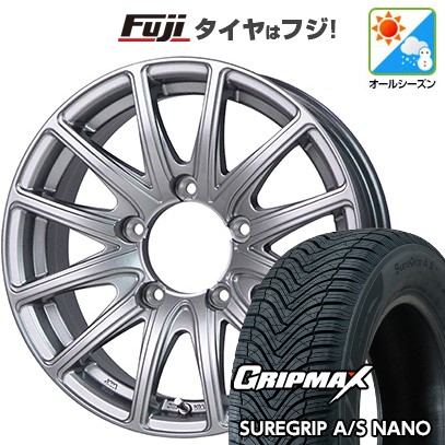 【新品】ジムニー オールシーズンタイヤ ホイール4本セット 175/80R16 グリップマックス シュアグリップ オールシーズン ナノ(限定) ホットスタッフ バイソン BN-01 5.5J 16インチ(送料無料)|フジコーポレーション