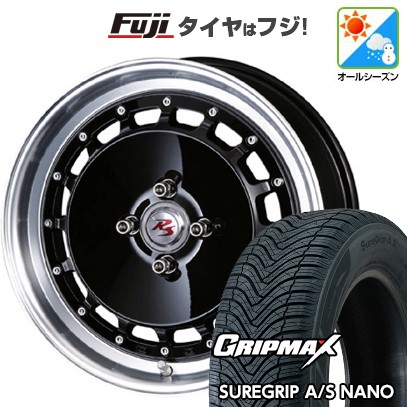 【新品】ライズ/ロッキー（ガソリン） オールシーズンタイヤ ホイール4本セット 195/65R16 グリップマックス シュアグリップ オールシーズン ナノ(限定) クリムソン RS DP CUPモノブロック 6J 16インチ(送料無料)｜フジコーポレーション 83,105円