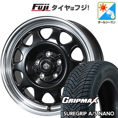 【新品国産車用5穴114.3】 オールシーズンタイヤ ホイール4本セット 225/60R17 グリップマックス シュアグリップ オールシーズン ナノ(限定) トピー ランドフット SWZ 数量限定 7J 17インチ(送料無料)|フジコーポレーション