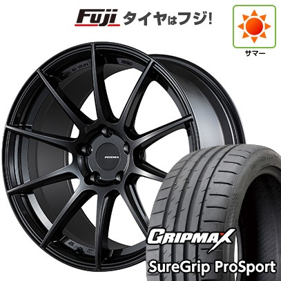 【新品国産車用5穴100】 夏タイヤ ホイール4本セット 215/40R18 グリップマックス シュアグリップ PRO SPORT BSW(限定) ブリヂストン ポテンザ SW010 8J 18インチ(送料無料)|フジコーポレーション