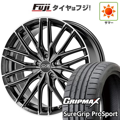 【新品国産車用5穴114.3】 夏タイヤ ホイール4本セット 255/45R20 グリップマックス シュアグリップ PRO SPORT BSW（限定） OZ グランツーリズモ HLT 8.5J 20インチ(送料無料)