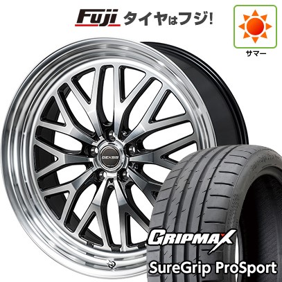 【新品国産車用5穴114.3】 夏タイヤ ホイール4本セット 265/40R22 グリップマックス シュアグリップ PRO SPORT BSW（限定） モンツァ ジェクシス GM210 9J 22インチ(送料無料)