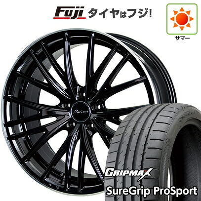 【新品国産車用5穴114.3】 夏タイヤ ホイール4本セット 245/40R20 グリップマックス シュアグリップ PRO SPORT BSW（限定） ホットスタッフ プレシャス アストM1【限定】 8.5J 20インチ(送料無料) 88,110円
