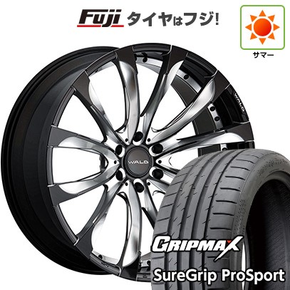 【新品国産車用6穴139.7】 夏タイヤ ホイール4本セット 265/40R22 グリップマックス シュアグリップ PRO SPORT BSW(限定) WALD ヴァルド ジャレット J11-C 1/6 スペシャルオーダーカラー 10.5J 22インチ(送料無料)|フジコーポレーション
