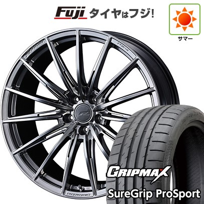 【新品国産車用5穴114.3】 夏タイヤ ホイール4本セット 255/45R20 グリップマックス シュアグリップ PRO SPORT BSW（限定） WEDS ウェッズ F-ZERO FZ-4 8.5J 20インチ(送料無料)｜フジコーポレーション 197,500円