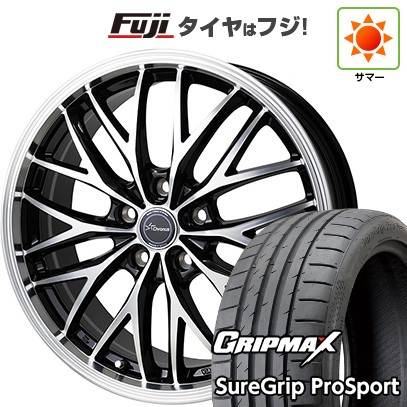 【新品国産車用5穴114.3】 夏タイヤ ホイール4本セット 255/45R20 グリップマックス シュアグリップ PRO SPORT BSW（限定） ホットスタッフ クロノス CH-113 8J 20インチ(送料無料)