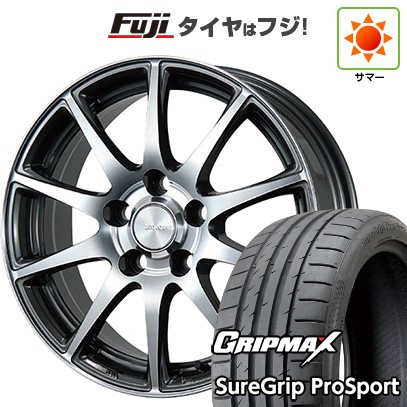 【新品国産車用5穴114.3】 夏タイヤ ホイール4本セット 225/35R19 グリップマックス シュアグリップ PRO SPORT BSW(限定) ブリヂストン エコフォルム CRS23 7.5J 19インチ(送料無料)|フジコーポレーション
