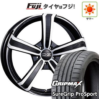 【新品国産車用5穴114.3】 夏タイヤ ホイール4本セット 245/40R20 グリップマックス シュアグリップ PRO SPORT BSW（限定） OZ モンテカルロHLT【限定】 8.5J 20インチ(送料無料)