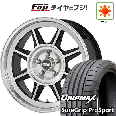 【新品国産車用5穴114.3】 夏タイヤ ホイール4本セット 245/45R19 グリップマックス シュアグリップ PRO SPORT BSW（限定） ハヤシレーシング ハヤシストリート タイプSTL 8.5J 19インチ(送料無料)