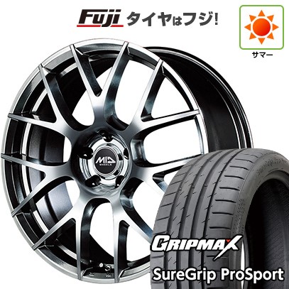 【新品国産車用5穴114.3】 夏タイヤ ホイール4本セット 225/45R18 グリップマックス シュアグリップ PRO SPORT BSW(限定) MID WHEELS MID EXCLUSIVE 027F 7J 18インチ(送料無料)|フジコーポレーション