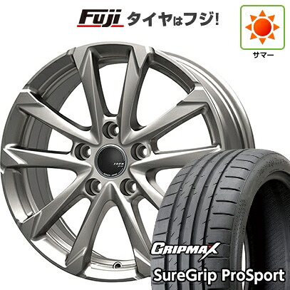 【新品国産車用5穴114.3】 夏タイヤ ホイール4本セット 215/45R18 グリップマックス シュアグリップ PRO SPORT BSW（限定） モンツァ ZACK JP-325 7.5J 18インチ(送料無料)｜フジコーポレーション