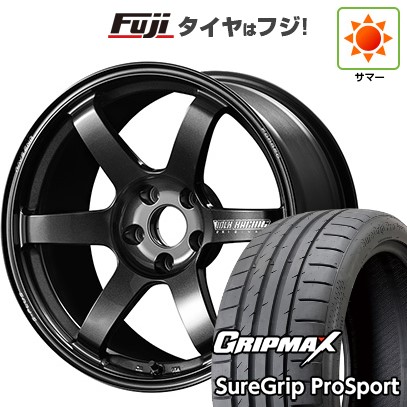 【新品国産車用5穴114.3】 夏タイヤ ホイール4本セット 245/45R19 グリップマックス シュアグリップ PRO SPORT BSW(限定) RAYS レイズ ボルクレーシング TE37 サーガ S-plus 8.5J 19インチ(送料無料)|フジコーポレーション