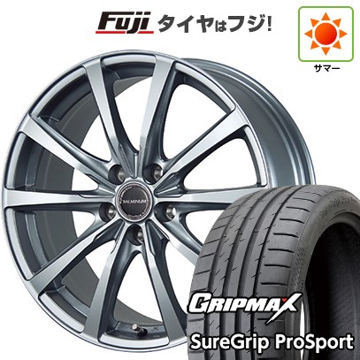 【新品国産車用5穴114.3】 夏タイヤ ホイール4本セット 225/35R19 グリップマックス シュアグリップ PRO SPORT BSW(限定) ブリヂストン バルミナ LS10 7.5J 19インチ(送料無料)|フジコーポレーション