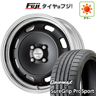 【新品国産車用5穴100】 夏タイヤ ホイール4本セット 225/40R18 グリップマックス シュアグリップ PRO SPORT BSW（限定） WORK ワーク シーカー DT 7.5J 18インチ(送料無料)｜フジコーポレーション