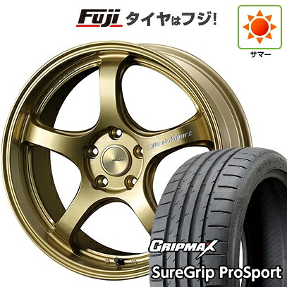 【新品国産車用5穴114.3】 夏タイヤ ホイール4本セット 215/40R18 グリップマックス シュアグリップ PRO SPORT BSW（限定） WEDS ウェッズ ウェッズスポーツ RN-05M 7.5J 18インチ(送料無料)｜フジコーポレーション 122,400円
